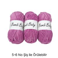 KD1864 - 300 gr. (3 Adet) Standart kalınlık Kadife İhraç Fazlası İp
