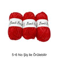 KD1869 - 326 gr. (3 Adet) Standart kalınlık Kadife İhraç Fazlası İp