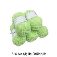 KD1876 -590 gr. (5 Adet) Standart kalınlık Kadife İhraç Fazlası İp