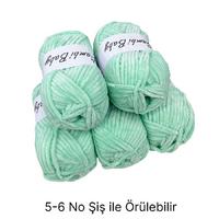 KD1880 - 500 gr. (5 Adet) Standart kalınlık Kadife İhraç Fazlası İp