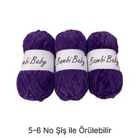 KD1882 - 330 gr. (3 Adet) Standart kalınlık Kadife İhraç Fazlası İp