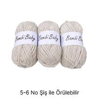 KD1897 - 300 gr. (3 Adet) Standart kalınlık Kadife İhraç Fazlası İp