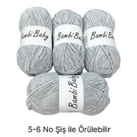KD1904 - 384 gr. (4 Adet) Standart kalınlık Kadife İhraç Fazlası İp