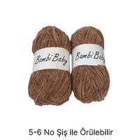 KD1912 - 200 gr. (2 Adet) Standart kalınlık Kadife İhraç Fazlası İp