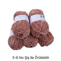 KD1925 - 500 gr. (5 Adet) Standart kalınlık Kadife İhraç Fazlası İp