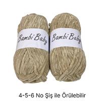 KD1993 - 210 gr. (2 Adet) Standart kalınlık kadife İhraç Fazlası İp
