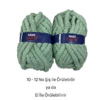 KD2024 - 550 gr. (2 Adet) Nako Teddy Outlet kadife İhraç Fazlası İp