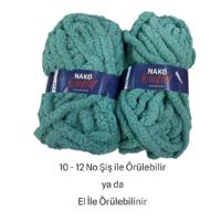 KD2027 - 650 gr. (2 Adet) Nako Teddy Outlet Kadife İhraç Fazlası İp
