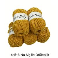 KD2049 - 540 gr. (5 Adet) Standart kalınlık kadife İhraç Fazlası İp