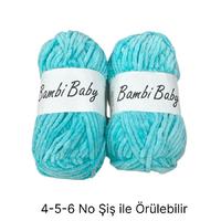 KD2053 - 216 gr. (2 Adet) Standart kalınlık kadife İhraç Fazlası İp