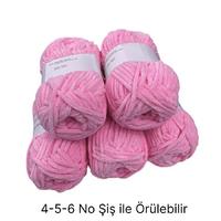 KD2086 - 570 gr. (5 Adet) Standart kalınlık kadife İhraç Fazlası İp