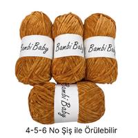 KD2106 -424 gr. (4 Adet) Standart kalınlık Kadife İhraç Fazlası İp