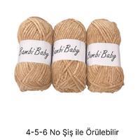 KD2114 - 300 gr. (3 Adet) Standart kalınlık Kadife İhraç Fazlası İp
