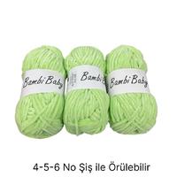 KD2117 -318 gr. (3 Adet) Standart kalınlık Kadife İhraç Fazlası İp