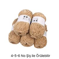 KD2118 - 500 gr. (5 Adet) Standart kalınlık Kadife İhraç Fazlası İp