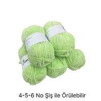 KD2119 - 500 gr. (5 Adet) Standart kalınlık Kadife İhraç Fazlası İp