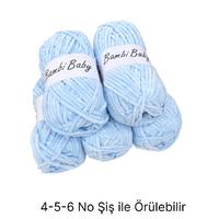 KD2120 - 530 gr. (5 Adet) Standart kalınlık Kadife İhraç Fazlası İp
