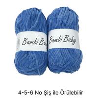 KD2126 - 200 gr. (2 Adet) Standart kalınlık Kadife İhraç Fazlası İp