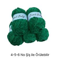 KD2129 - 540 gr. (5 Adet) Standart kalınlık kadife İhraç Fazlası İp