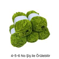 KD2130 - 500 gr. (5 Adet) Standart kalınlık kadife İhraç Fazlası İp