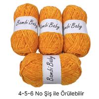 KD2141 - 444 gr. (4 Adet) Standart kalınlık kadife İhraç Fazlası İp