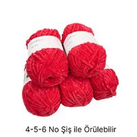 KD2144 - 550 gr. (5 Adet)Standart kalınlık  Kadife İhraç Fazlası İp