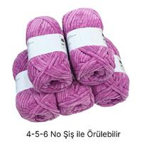 KD2150 - 500 gr. (5 Adet) Standart kalınlık Kadife İhraç Fazlası İp