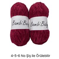 KD2157 - 212 gr. (2 Adet) Standart kalınlık Kadife İhraç Fazlası İp