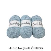 KD2172 - 300 gr. (3 Adet) Standart kalınlık Kadife İhraç Fazlası İp