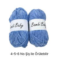 KD2174 - 200 gr. (2 Adet) Standart kalınlık Kadife İhraç Fazlası İp