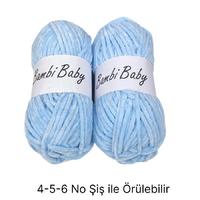 KD2175 -200 gr. (2 Adet) Standart kalınlık Kadife İhraç Fazlası İp