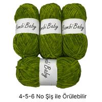 KD2179 - 440 gr. (4 Adet)Standart kalınlık Kadife İhraç Fazlası İp