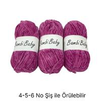 KD2182 - 300 gr. (3 Adet)Standart kalınlık Kadife İhraç Fazlası İp