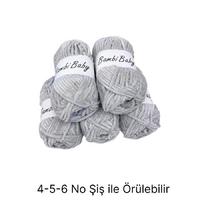 KD2185 - 500 gr. (5 Adet) Standart kalınlık Kadife İhraç Fazlası İp