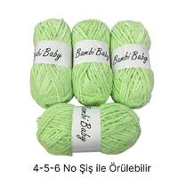 KD2197 - 400 gr. (4 Adet)Standart kalınlık Kadife İhraç Fazlası İp