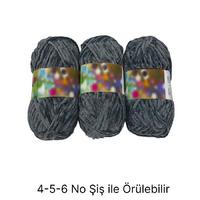 KD2204 - 390 gr. (3 Adet) Standart kalınlık Kadife İhraç Fazlası İp