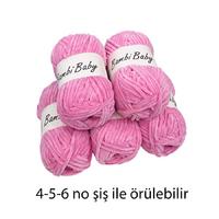 KD2235 - 500 gr. (5 Adet) Standart kalınlık Kadife İhraç Fazlası İp