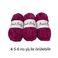 KD2239 - 310 gr. (3 Adet) Standart kalınlık Kadife İhraç Fazlası İp