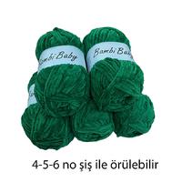 KD2242- 500 gr. (5 Adet) Standart kalınlık Kadife İhraç Fazlası İp