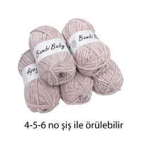 KD2253 - 500 gr. (5 Adet) Standart kalınlık Kadife İhraç Fazlası İp