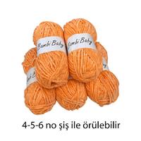 KD2254 - 500 gr. (5 Adet) Standart kalınlık Kadife İhraç Fazlası İp