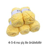 KD2258 - 500  gr. (5 Adet) Standart kalınlık Kadife İhraç Fazlası İp