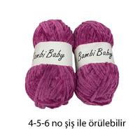 KD2266 - 214 gr. (2 Adet) Standart kalınlık Kadife İhraç Fazlası İp