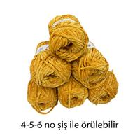 KD2270 - 590 gr. (6 Adet) Standart kalınlık Kadife İhraç Fazlası İp