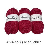 KD2306 -260  gr. (3 Adet) Standart kalınlık Kadife İhraç Fazlası İp