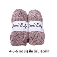 KD2340 - 240 gr. (2 Adet) Standart kalınlık Kadife İhraç Fazlası İp