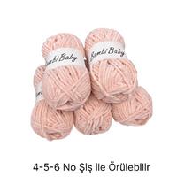 KD2346 - 500 gr. (5 Adet) Standart kalınlık Kadife İhraç Fazlası İp