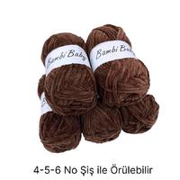 KD2347 - 500 gr. (5 Adet) Standart kalınlık Kadife İhraç Fazlası İp