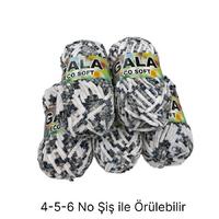 KD2348 - 500 gr. (5 Adet) Standart kalınlık Kadife İhraç Fazlası İp