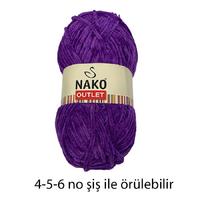 KD2349 - 218 gr. (1 Adet) Simli standart kalınlık Kadife İhraç Fazlası İp